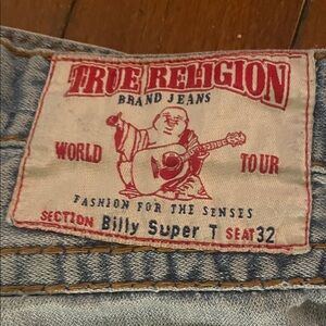 True Religion Light Blue Denim